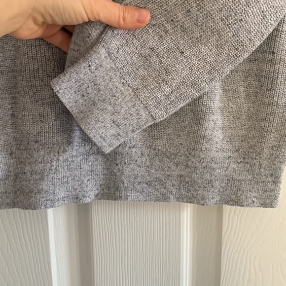 Gap Grey and Blue Knit Striped Sweater - Picture 3 of 8